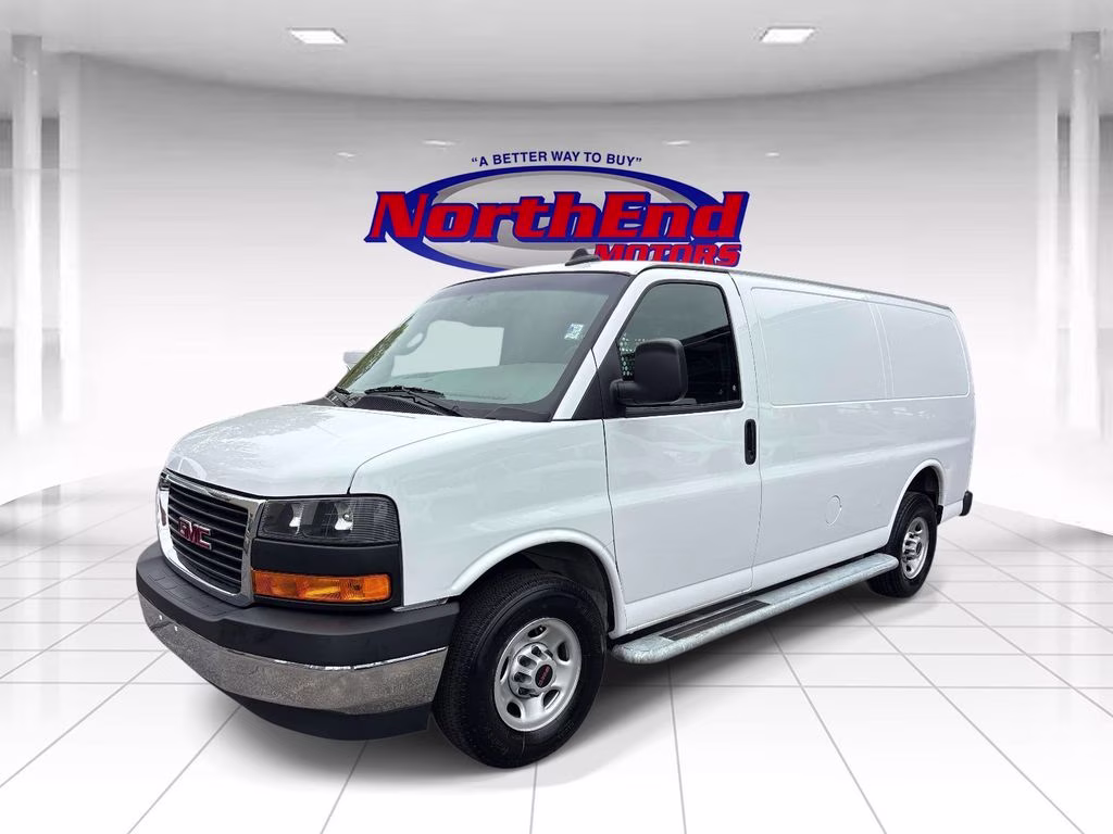 2024 Summit White GMC Savana 2500 Work Van RWD Van