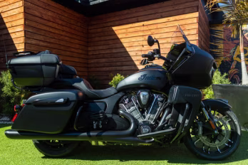 2026 BLACK SMOKE Indian PURSUIT DARK HORSE 112 BLACK SMOKE