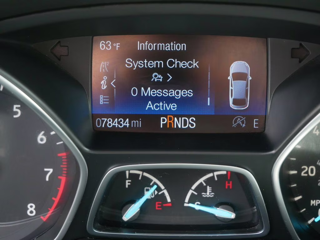 2018 Black Ford Escape SE 4X4 SUV