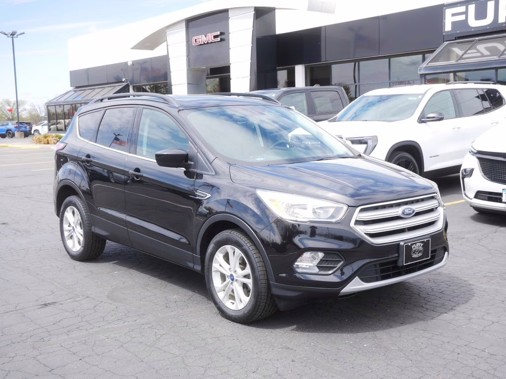 2018 Black Ford Escape SE 4X4 SUV