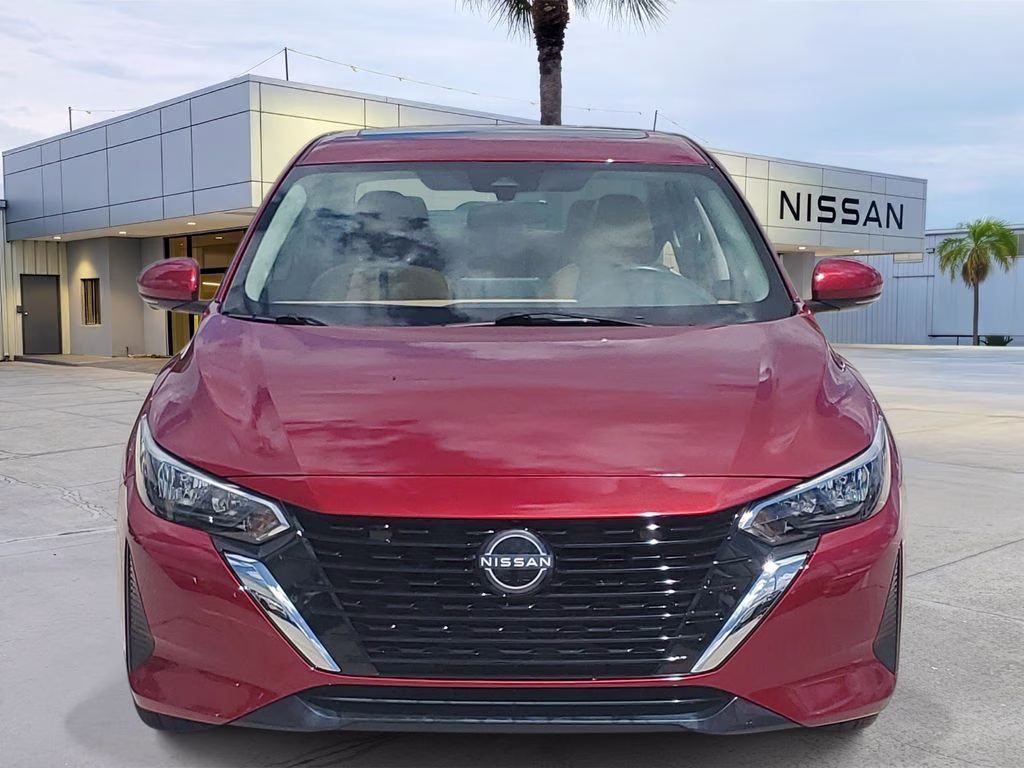 2024 Scarlet Ember Tintcoat Nissan Sentra SV FWD Sedan