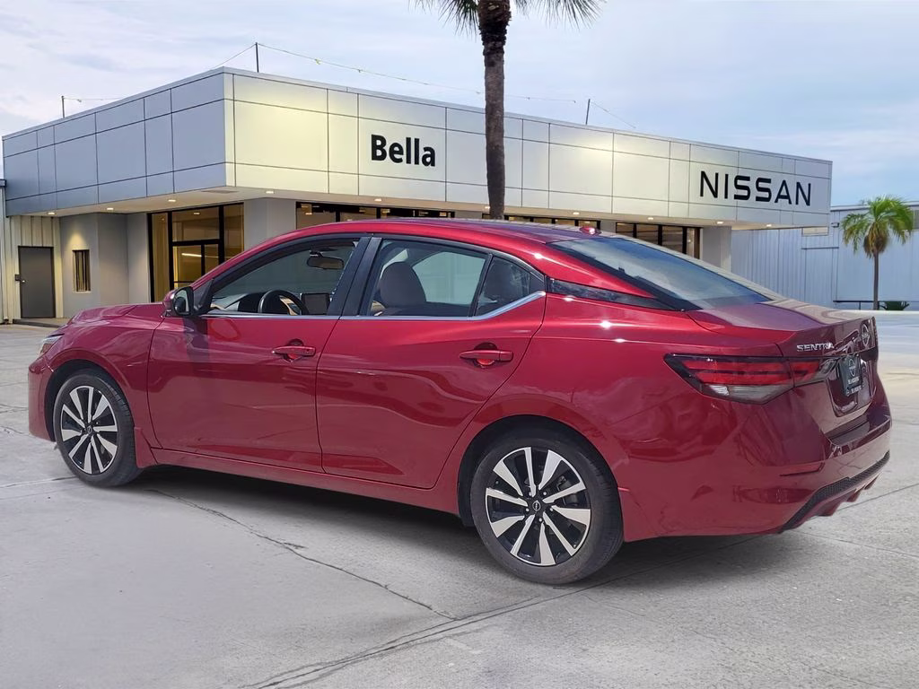 2024 Scarlet Ember Tintcoat Nissan Sentra SV FWD Sedan