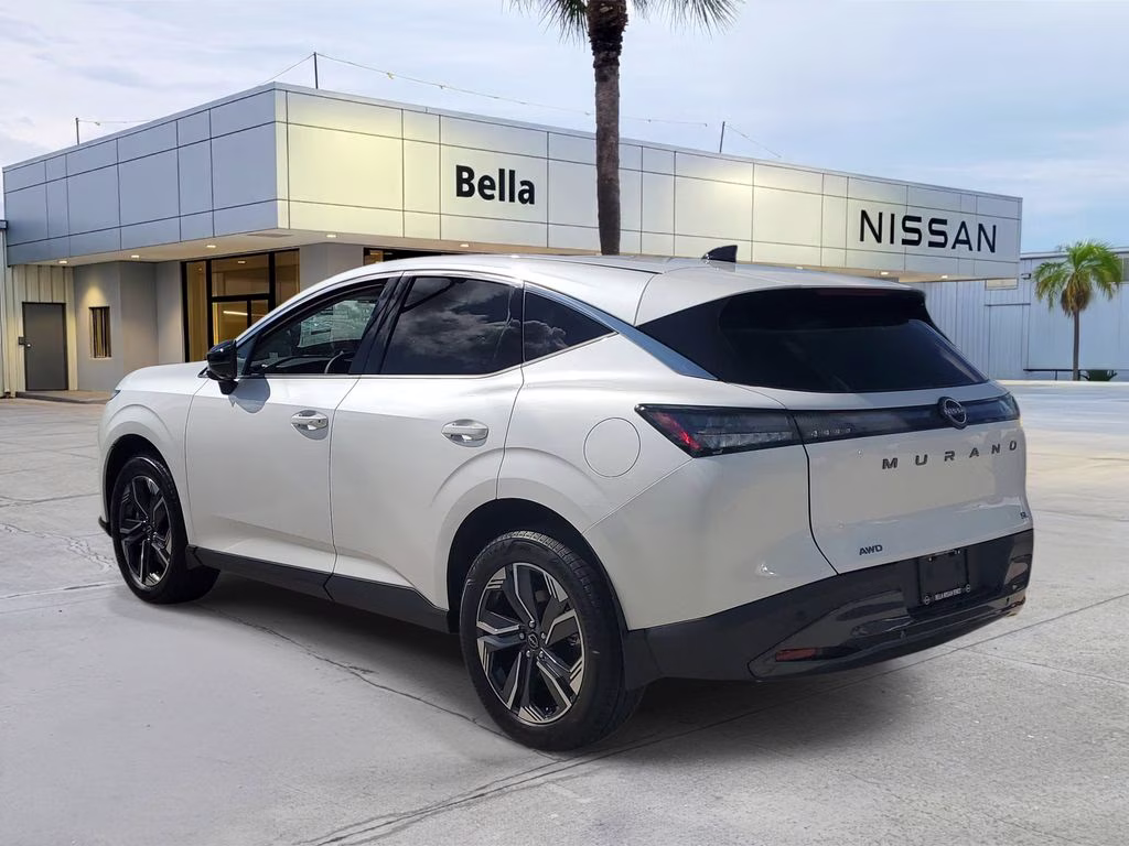 2026 Everest White Pearl Tricoat Nissan Murano SL AWD SUV