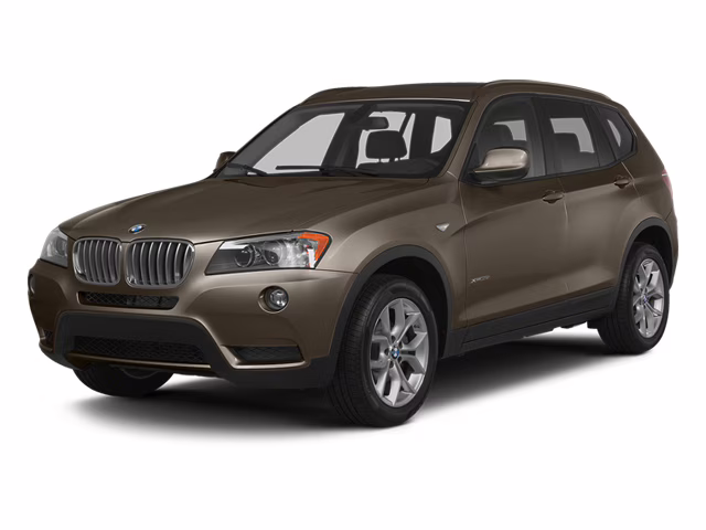 2014 Bronze Metallic BMW X3 xDrive28i AWD SUV