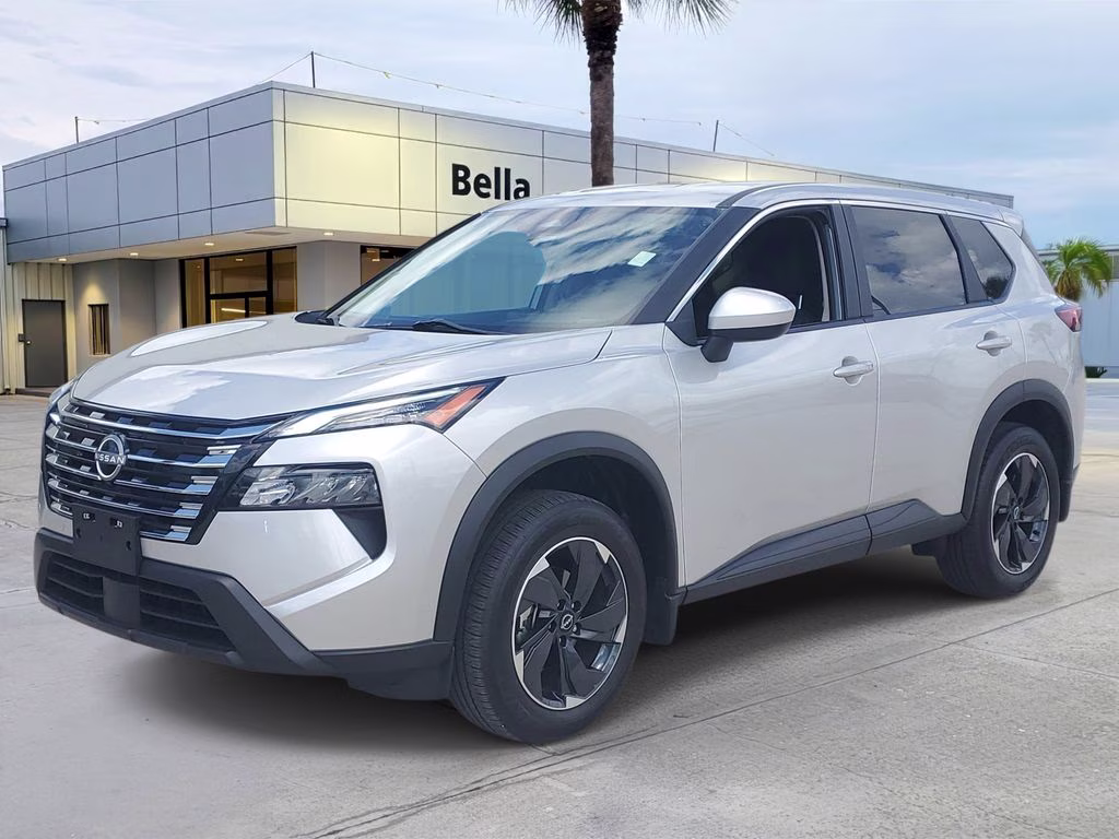 2024 Brilliant Silver Metallic Nissan Rogue SV AWD SUV