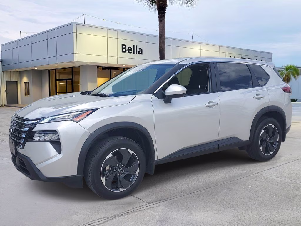 2024 Brilliant Silver Metallic Nissan Rogue SV AWD SUV