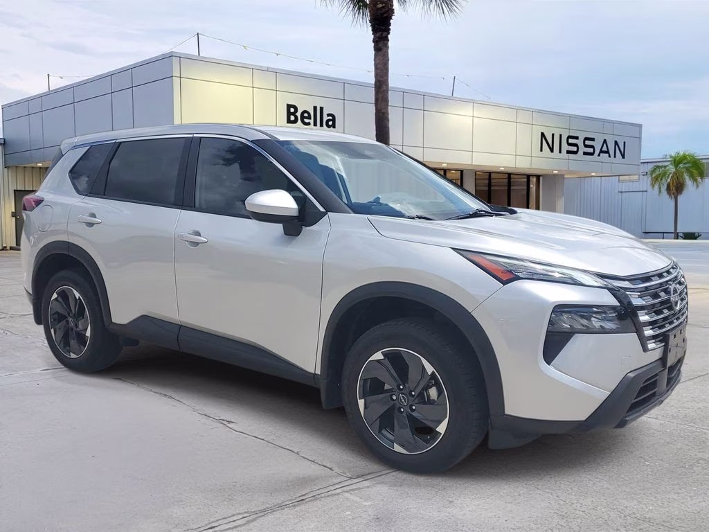 2024 Brilliant Silver Metallic Nissan Rogue SV AWD SUV
