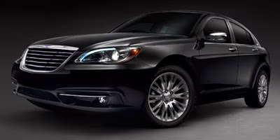 2012 Black Clearcoat Chrysler 200 Limited FWD Sedan