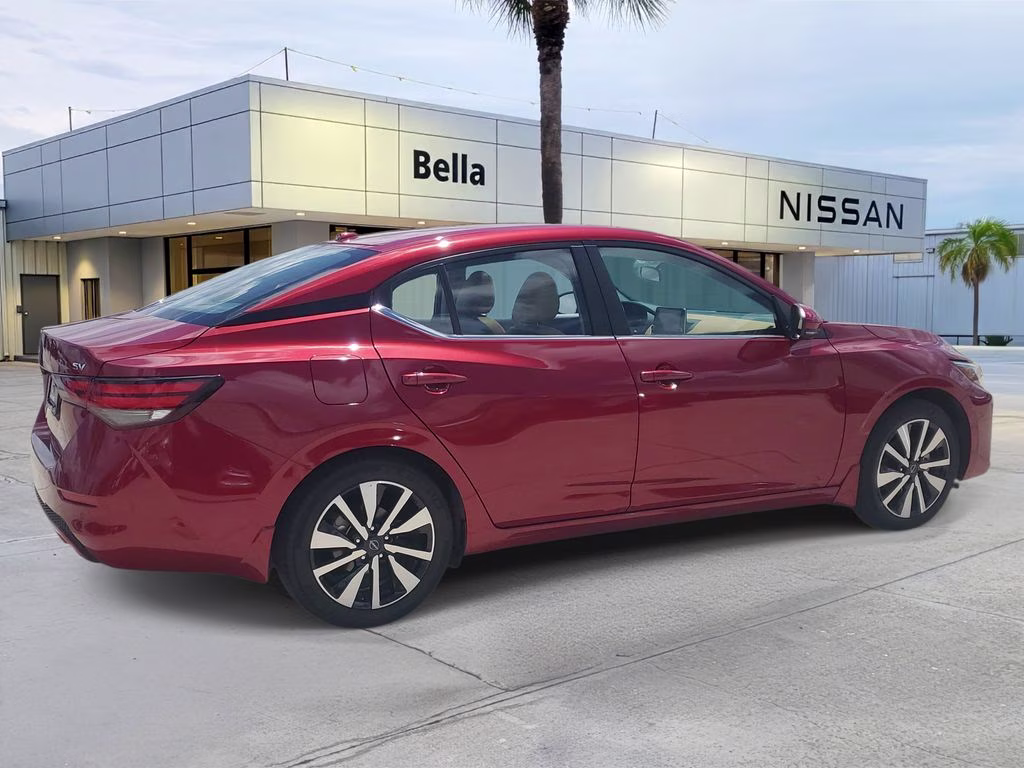 2024 Scarlet Ember Tintcoat Nissan Sentra SV FWD Sedan