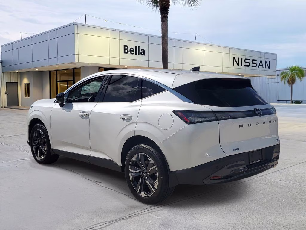 2026 Everest White Pearl Tricoat Nissan Murano SL AWD SUV