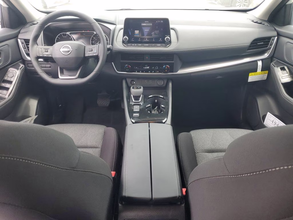 2026 Everest White Pearl Tricoat Nissan Rogue SV FWD SUV