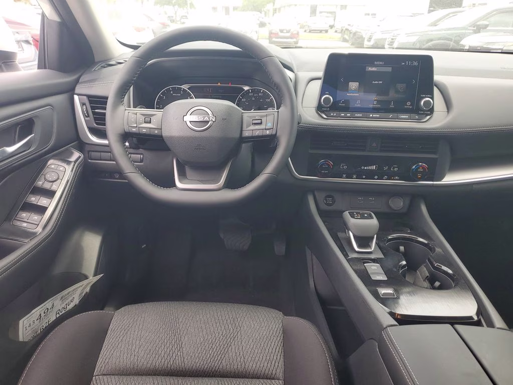 2026 Everest White Pearl Tricoat Nissan Rogue SV FWD SUV