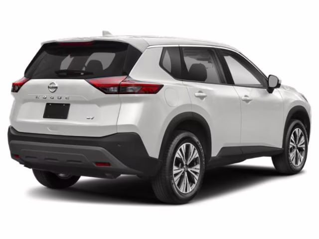 2021 Pearl White Tricoat Nissan Rogue SV AWD SUV