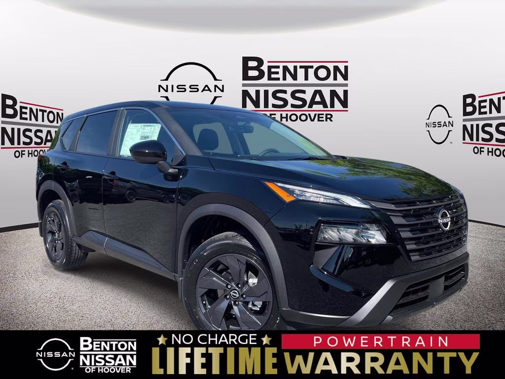 2026 Super Black Nissan Rogue SV FWD SUV