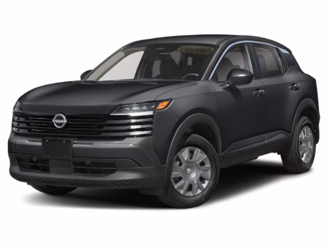 2026 Super Black Nissan Kicks S FWD SUV