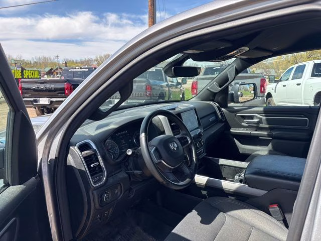 2022 Billet Silver Metallic Clearcoat Ram 1500 Big Horn/Lone Star 4X4 Truck