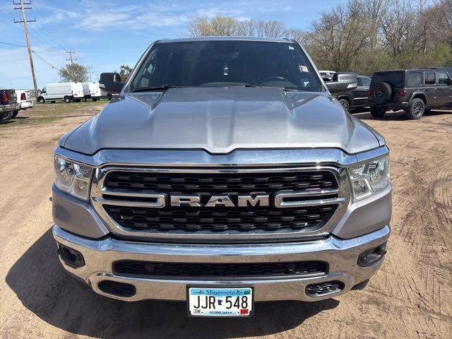 2022 Billet Silver Metallic Clearcoat Ram 1500 Big Horn/Lone Star 4X4 Truck