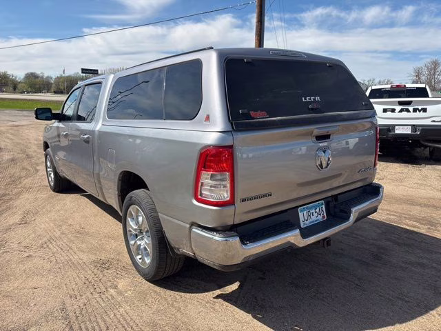 2022 Billet Silver Metallic Clearcoat Ram 1500 Big Horn/Lone Star 4X4 Truck