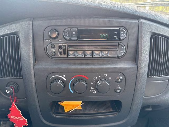 2003 Black Clearcoat Dodge Ram 1500 SLT 4X4 Truck