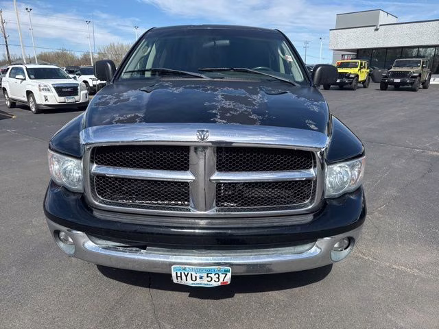 2003 Black Clearcoat Dodge Ram 1500 SLT 4X4 Truck