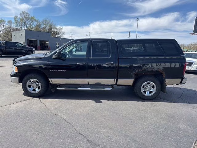 2003 Black Clearcoat Dodge Ram 1500 SLT 4X4 Truck