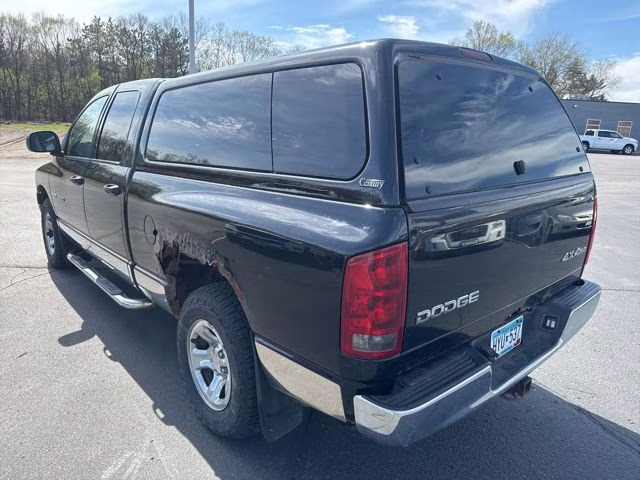 2003 Black Clearcoat Dodge Ram 1500 SLT 4X4 Truck