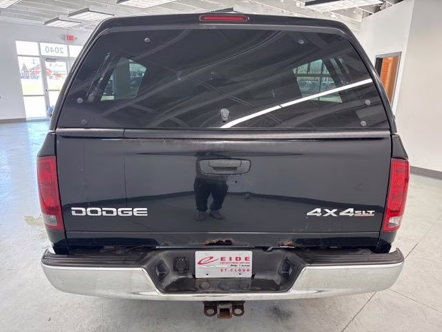 2003 Black Clearcoat Dodge Ram 1500 SLT 4X4 Truck