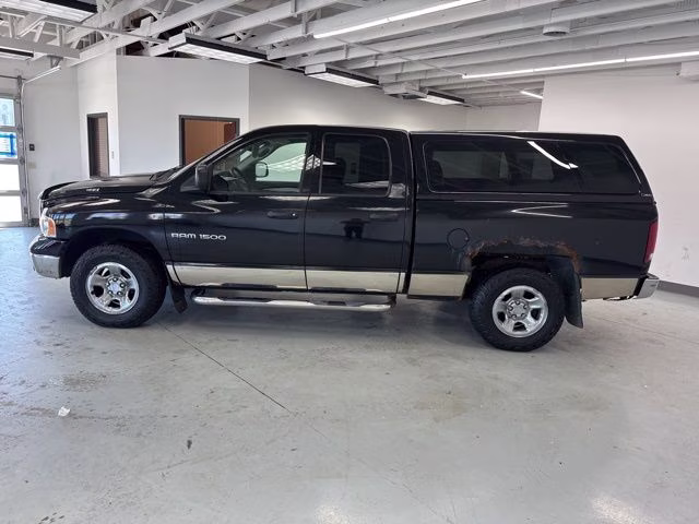 2003 Black Clearcoat Dodge Ram 1500 SLT 4X4 Truck