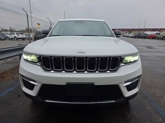 2022 Bright White Clearcoat Jeep Grand Cherokee 4xe 4X4 SUV