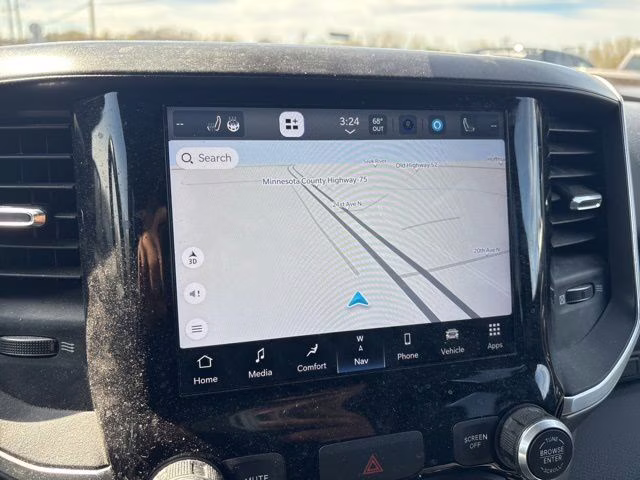 2022 Billet Silver Metallic Clearcoat Ram 1500 Big Horn/Lone Star 4X4 Truck