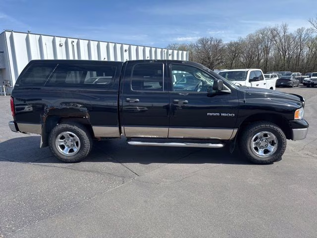 2003 Black Clearcoat Dodge Ram 1500 SLT 4X4 Truck
