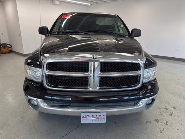 2003 Black Clearcoat Dodge Ram 1500 SLT 4X4 Truck