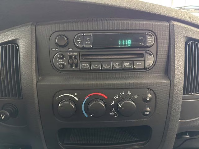 2003 Black Clearcoat Dodge Ram 1500 SLT 4X4 Truck