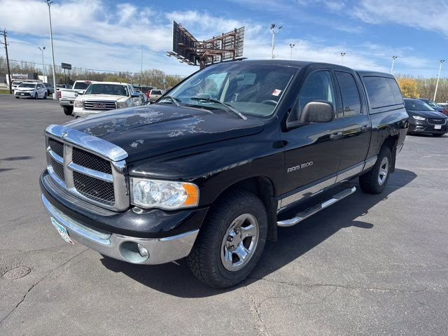 2003 Black Clearcoat Dodge Ram 1500 SLT 4X4 Truck
