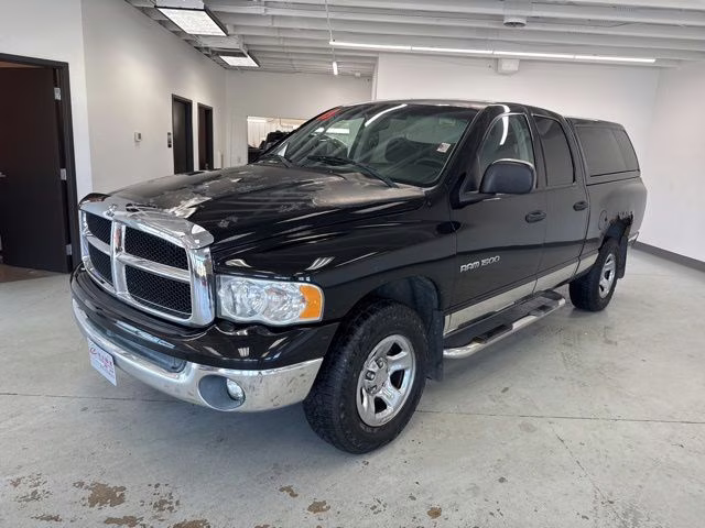 2003 Black Clearcoat Dodge Ram 1500 SLT 4X4 Truck