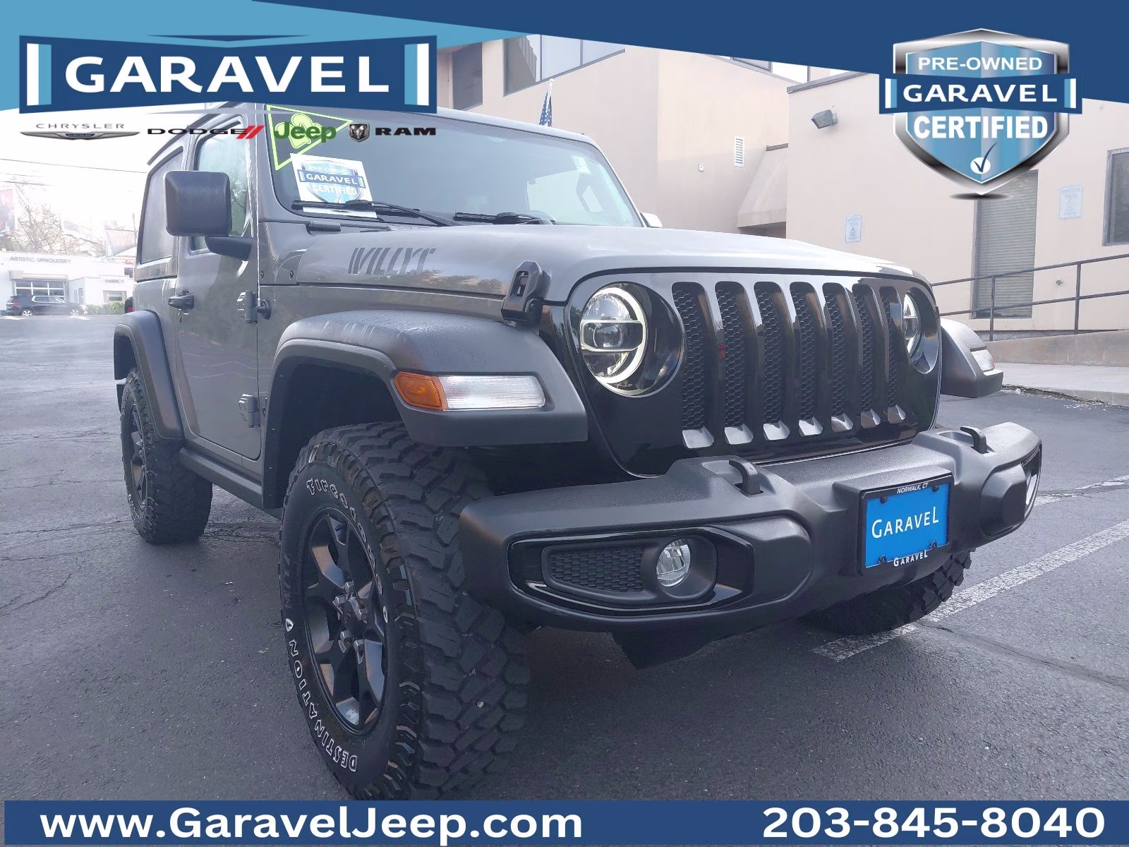 2022 Sting-Gray Clearcoat Jeep Wrangler Willys 4X4 SUV