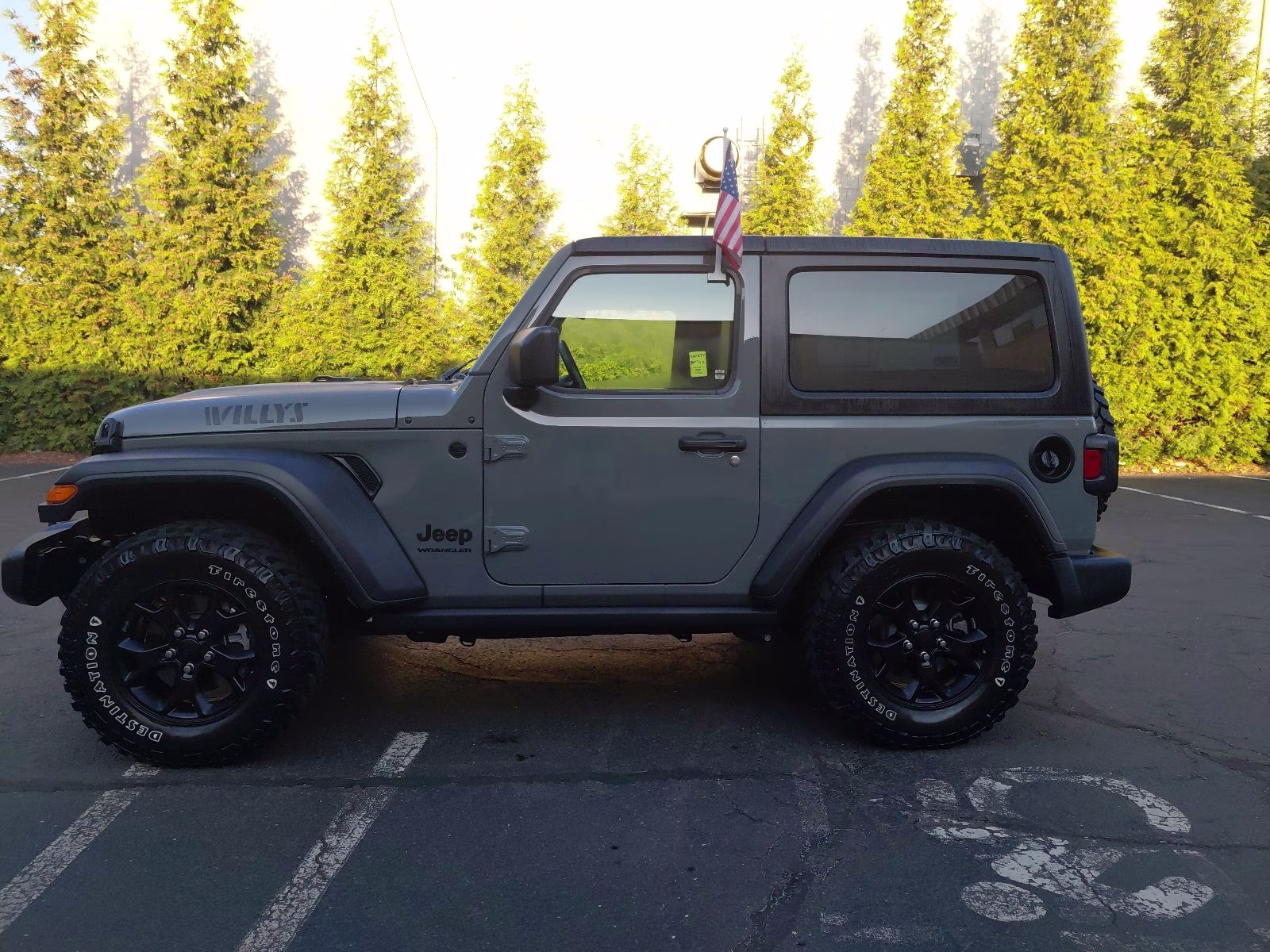 2022 Sting-Gray Clearcoat Jeep Wrangler Willys 4X4 SUV