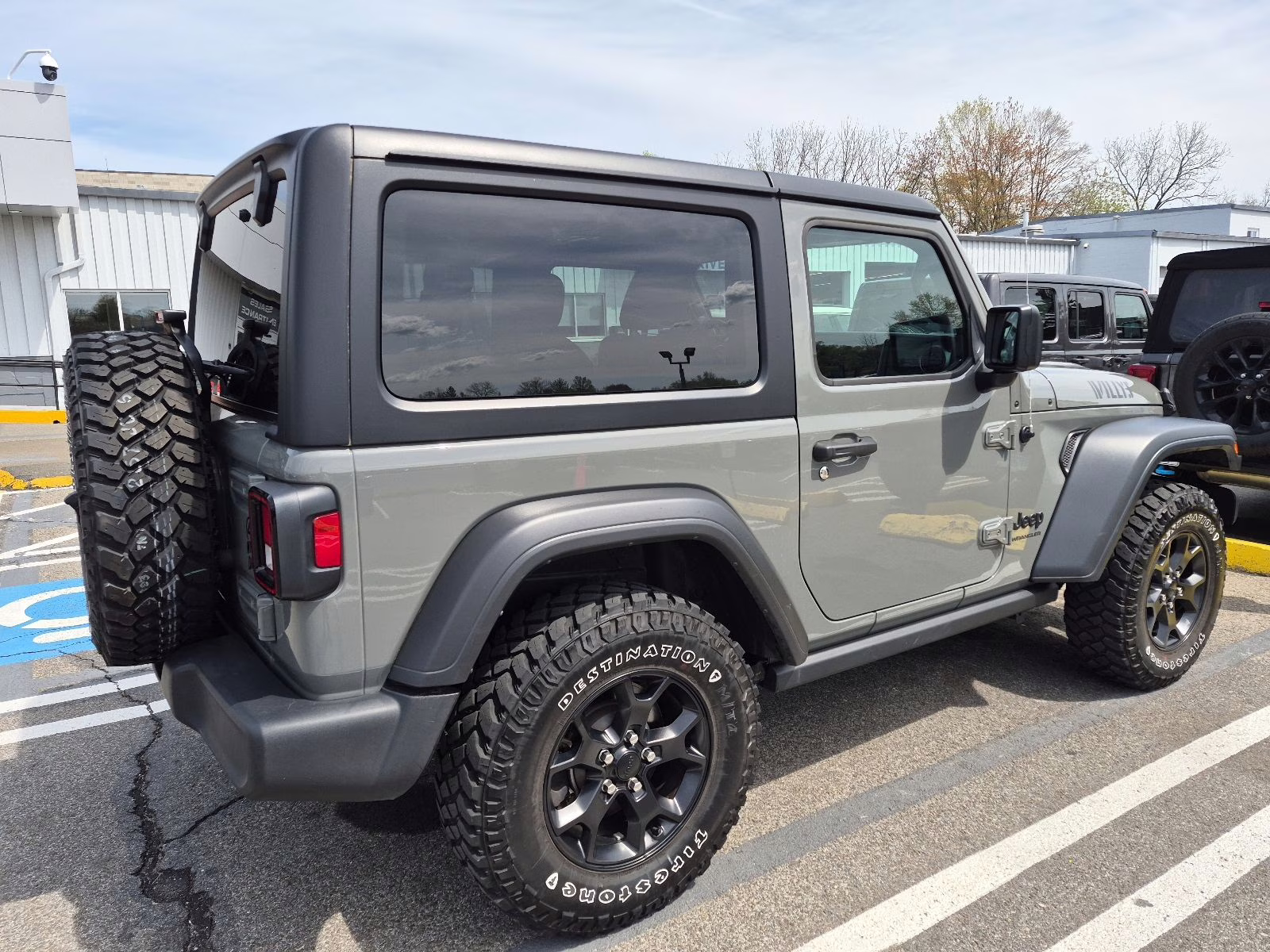 2022 Sting-Gray Clearcoat Jeep Wrangler Willys 4X4 SUV