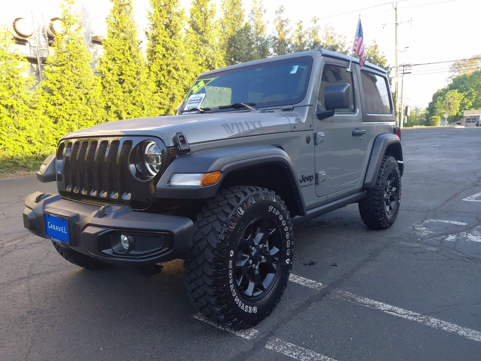 2022 Sting-Gray Clearcoat Jeep Wrangler Willys 4X4 SUV