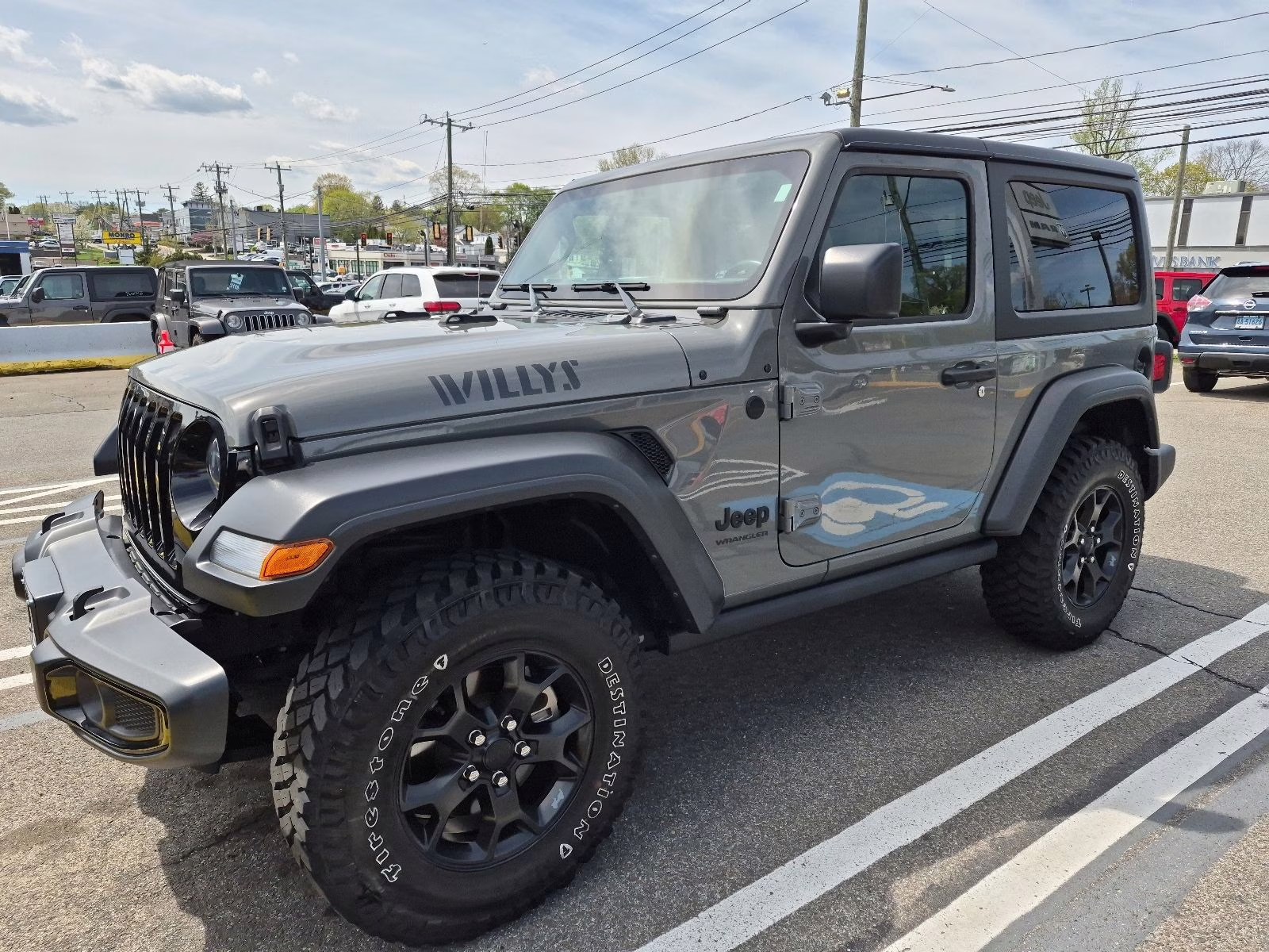 2022 Sting-Gray Clearcoat Jeep Wrangler Willys 4X4 SUV