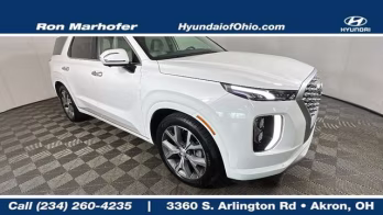 2022 Hyper White Hyundai Palisade Limited AWD SUV