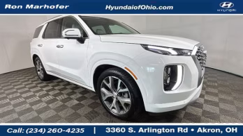 2022 Hyper White Hyundai Palisade Limited AWD SUV