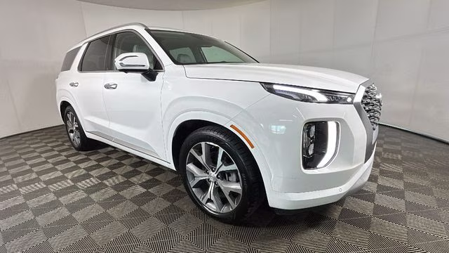 2022 Hyper White Hyundai Palisade Limited AWD SUV