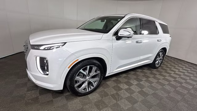 2022 Hyper White Hyundai Palisade Limited AWD SUV