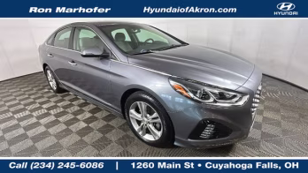 2018 Machine Gray Hyundai Sonata SEL+ FWD Sedan