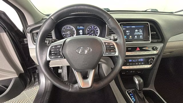 2018 Machine Gray Hyundai Sonata SEL+ FWD Sedan