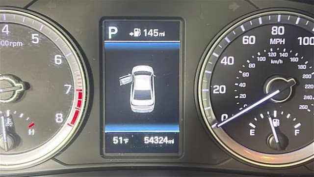 2018 Machine Gray Hyundai Sonata SEL+ FWD Sedan
