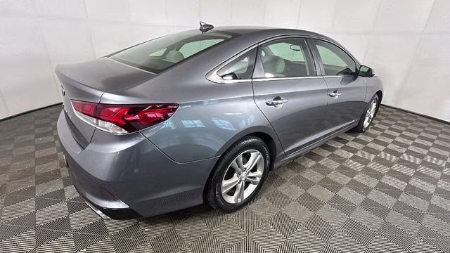 2018 Machine Gray Hyundai Sonata SEL+ FWD Sedan