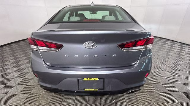 2018 Machine Gray Hyundai Sonata SEL+ FWD Sedan