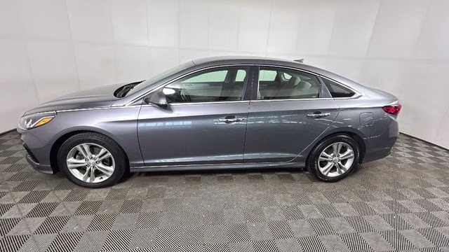 2018 Machine Gray Hyundai Sonata SEL+ FWD Sedan